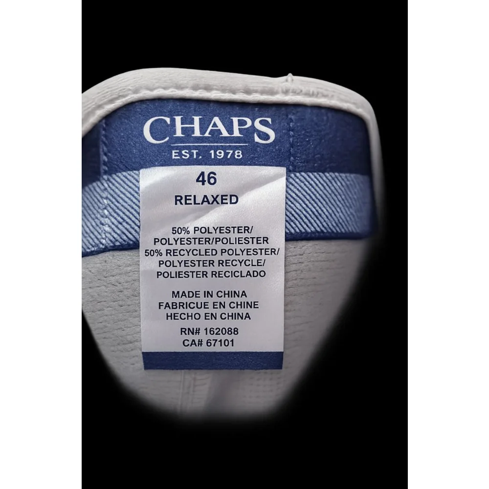 CHAPS Men’s Cargo Shorts Size 46 Relaxed Fit Khaki Performance Shorts